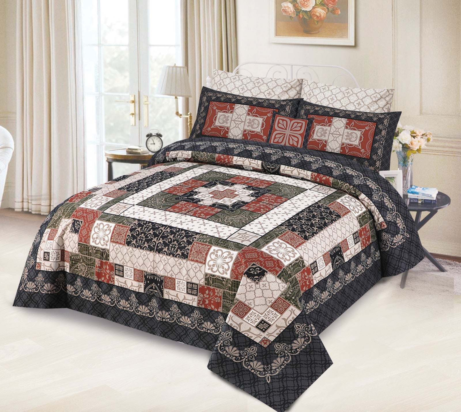 *Noshlane 7-Piece Premium Bedding Set – Complete Luxury for Your Bedroom*